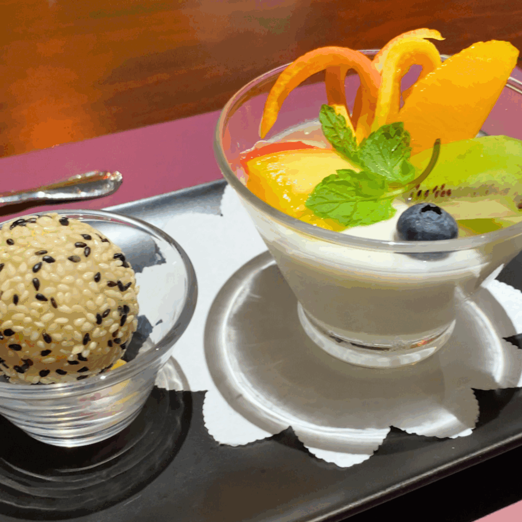 澪と相性の良い杏仁豆腐のデザート
