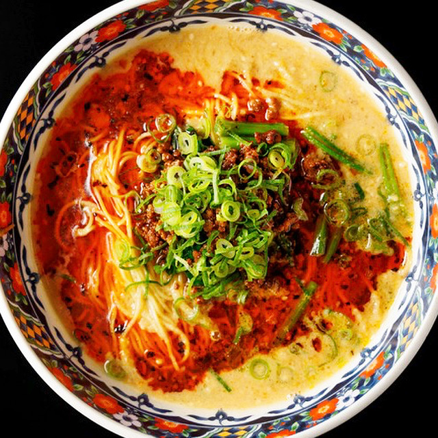 担担麺｜クリーミーな胡麻スープとピリ辛肉味噌の中華麺
