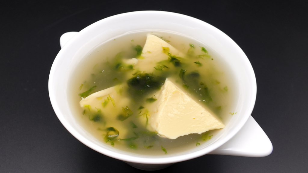 青海苔風味の中華茶碗蒸し｜磯香る青海苔スープと滑らかな食感を楽しめる中国料理の一品