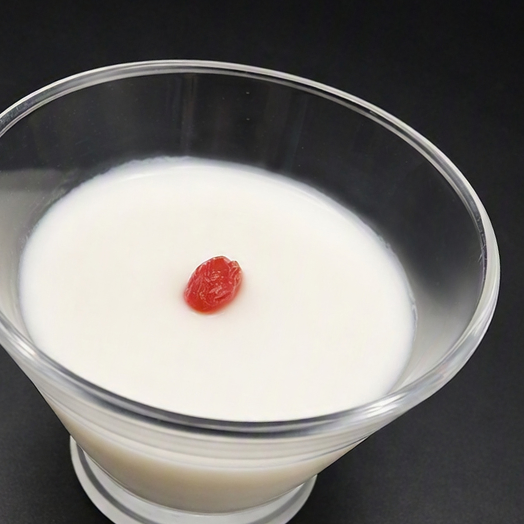 杏仁豆腐｜牛乳と生クリームの濃厚な味わいを楽しむ、甘さ控えめの人気デザート