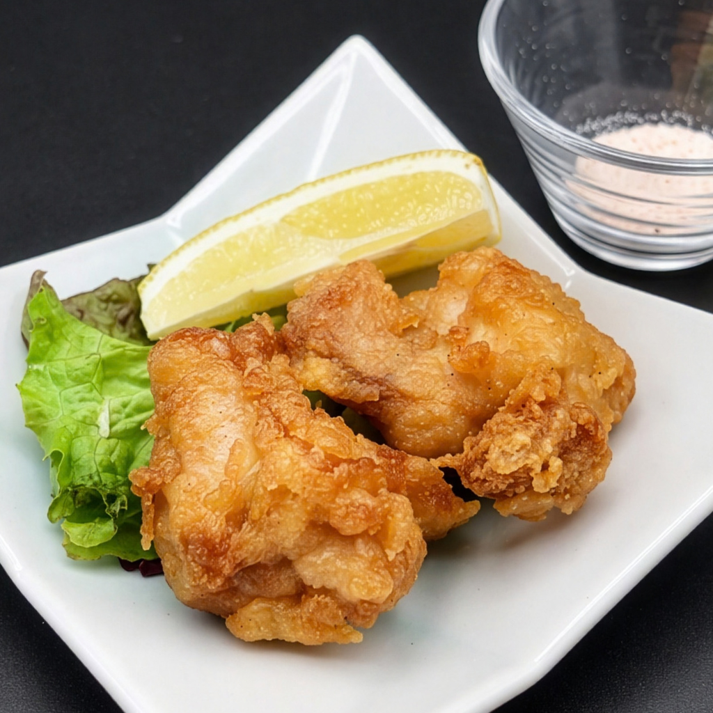 若鶏唐揚｜二度揚げでサクッと、肉汁あふれる若鶏唐揚